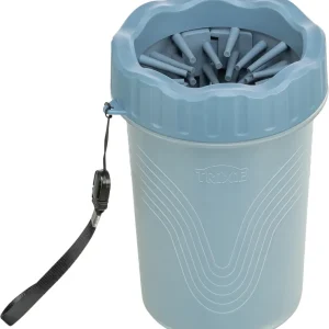 TRIXIE Pfotenreiniger Silikon/PP M-L blau Saisonangebot